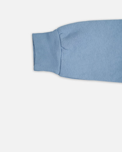 PullNBear Women’s USA Denver Championship Collar Sweatshirt – Sky Blue WSWT-02