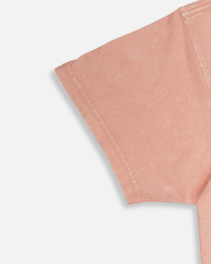 ARIZON Branded Men's Peach Vintage Pocket Tee MT-25