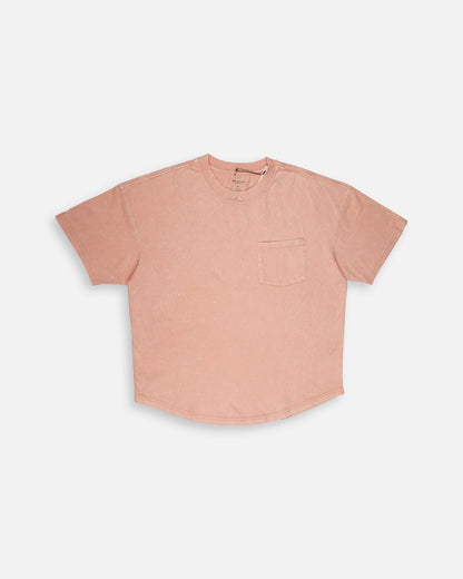 ARIZON Branded Men's Peach Vintage Pocket Tee MT-25