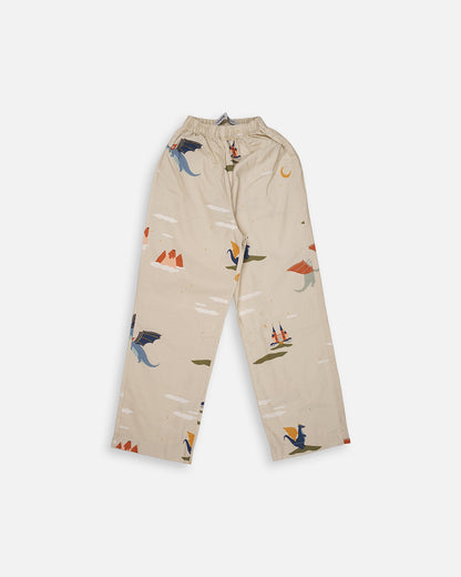 Spark Beige Dragon Adventure Night Suit – Kids KUCS-02