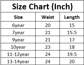 ZARRAA Boy's Premium Shorts Light Yellow Color BST-15