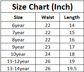 ZARRAA Boy's Premium Shorts Blue Color BST-17