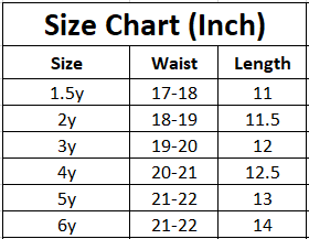 Zarraa Kid's Casual Short Brown Color KST-04