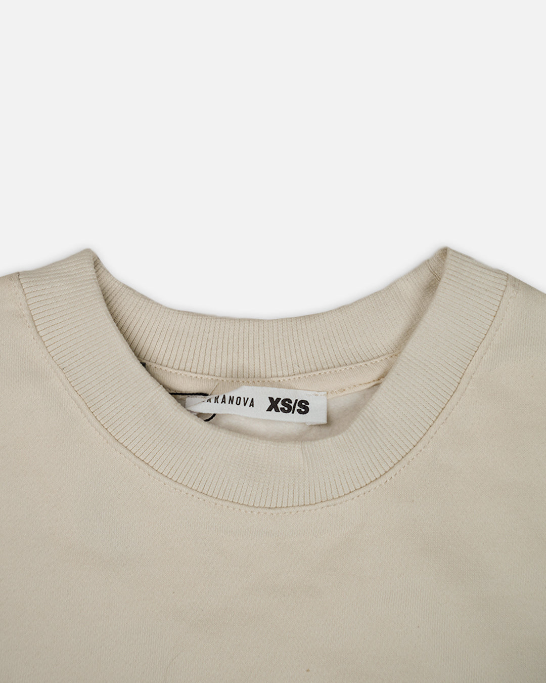 Teranovy Branded Women's Oversized Sweatshirt – Beige WSWT-03