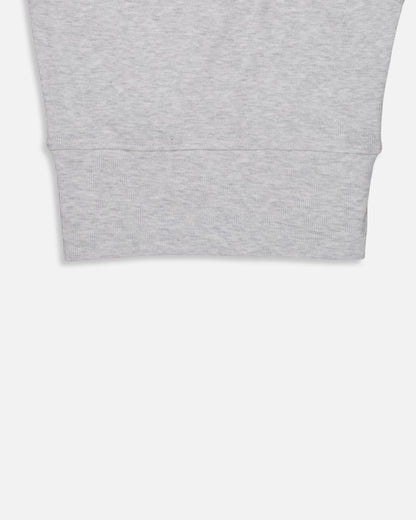 BOOH Branded Women’s Soft Ribbed Basic Crop Top– Light Grey WTT-05