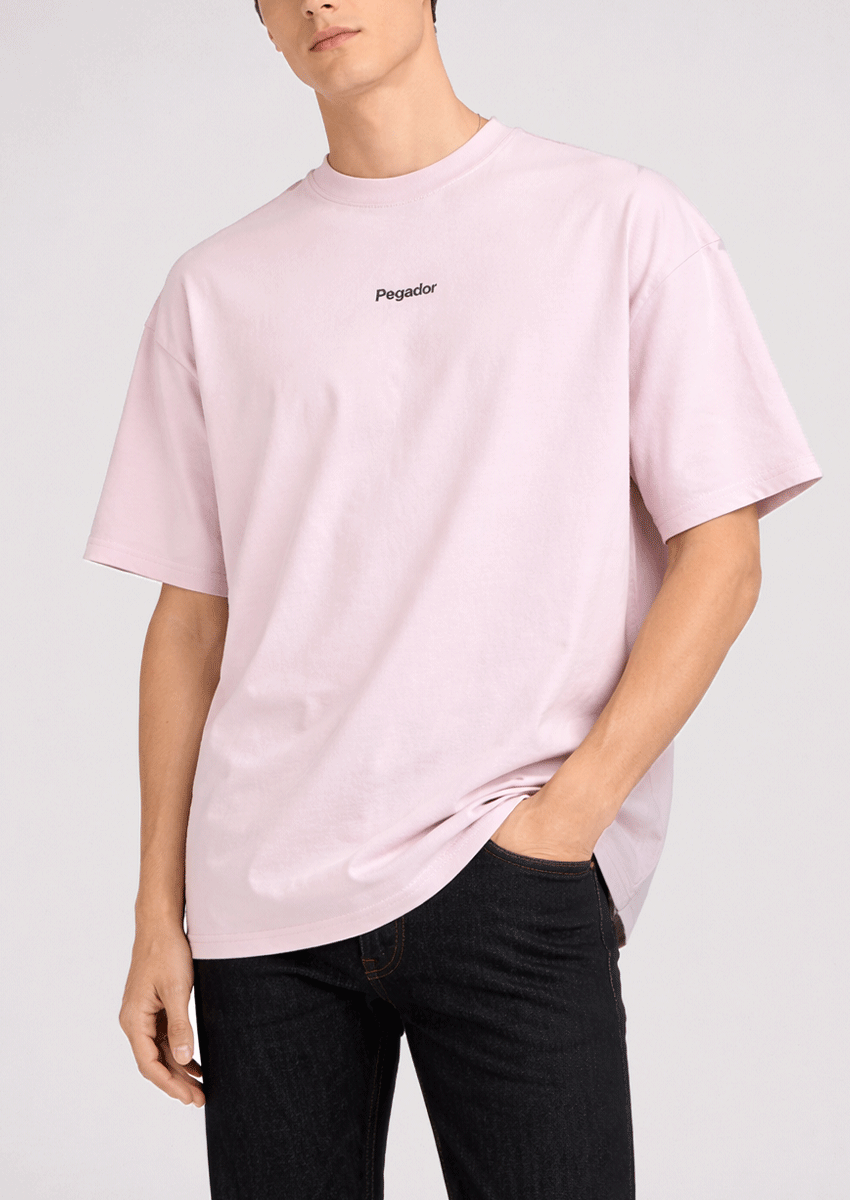 Pegadoor Branded Men's Pastel Pink Tee MT-27