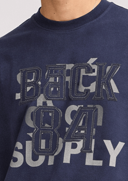 Zelig Branded Men's Navy Tee MT-28