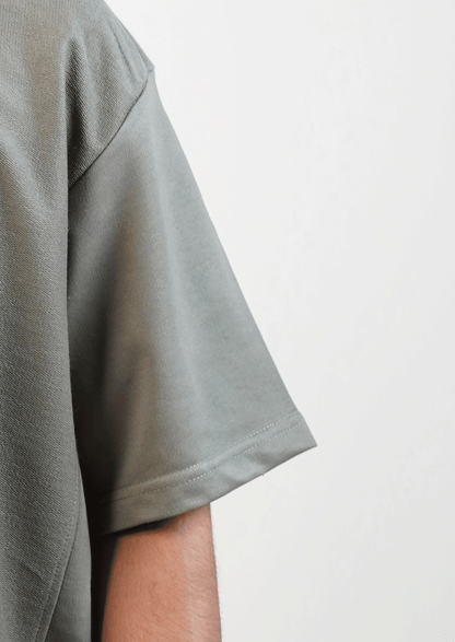 Zelig Branded Men's Sage Green Tee MT-44