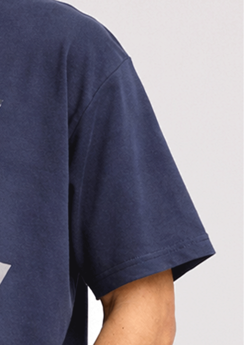 Zelig Branded Men's Navy Tee MT-28