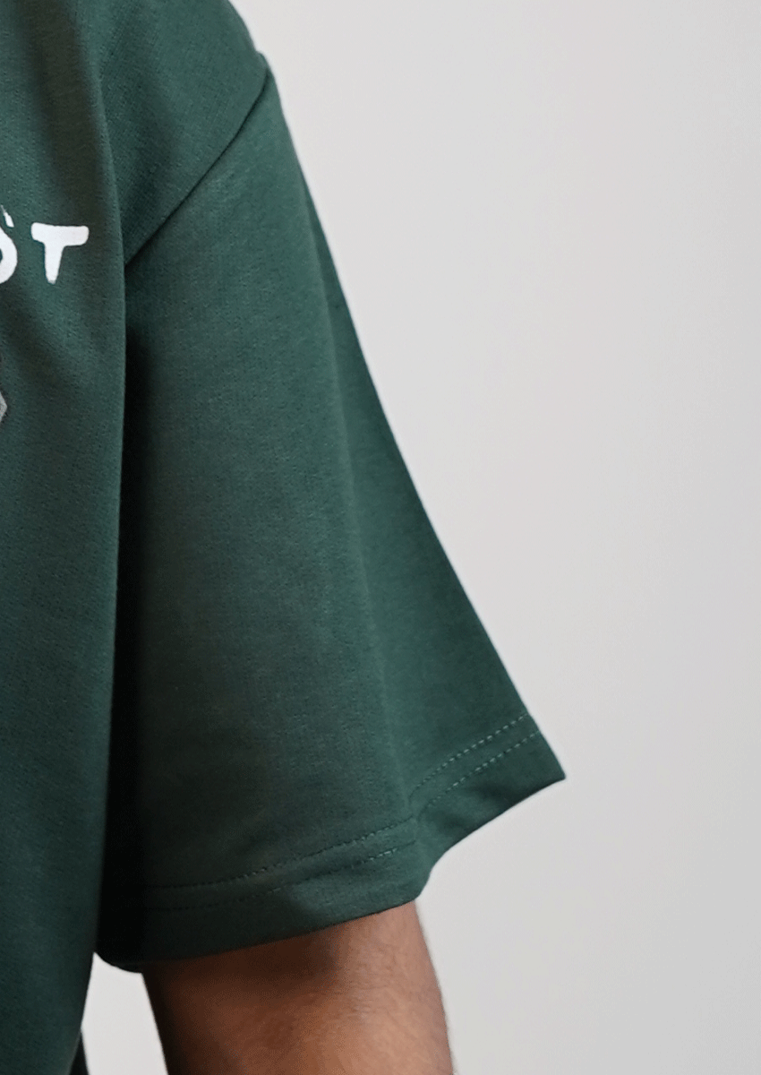 Zelig Branded Men's Forest Green Tee MT-41