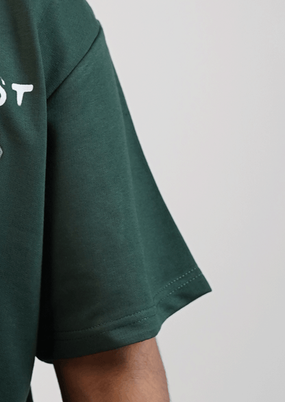 Zelig Branded Men's Forest Green Tee MT-41