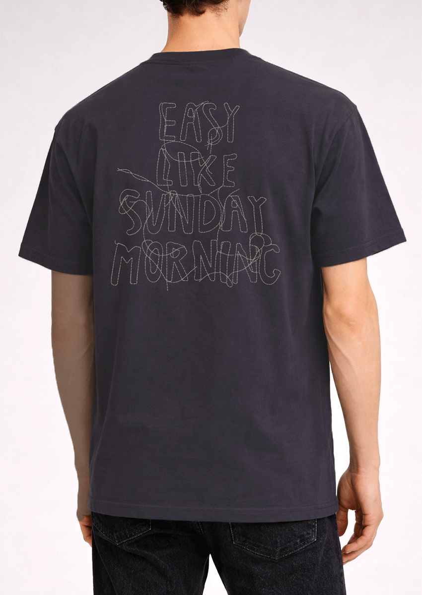 Zelig Branded Men's Dark Graphite Tee MT-45