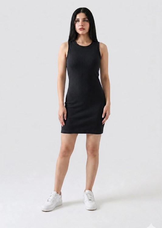 Alos Branded Women's Dress Black Colour WD-01
