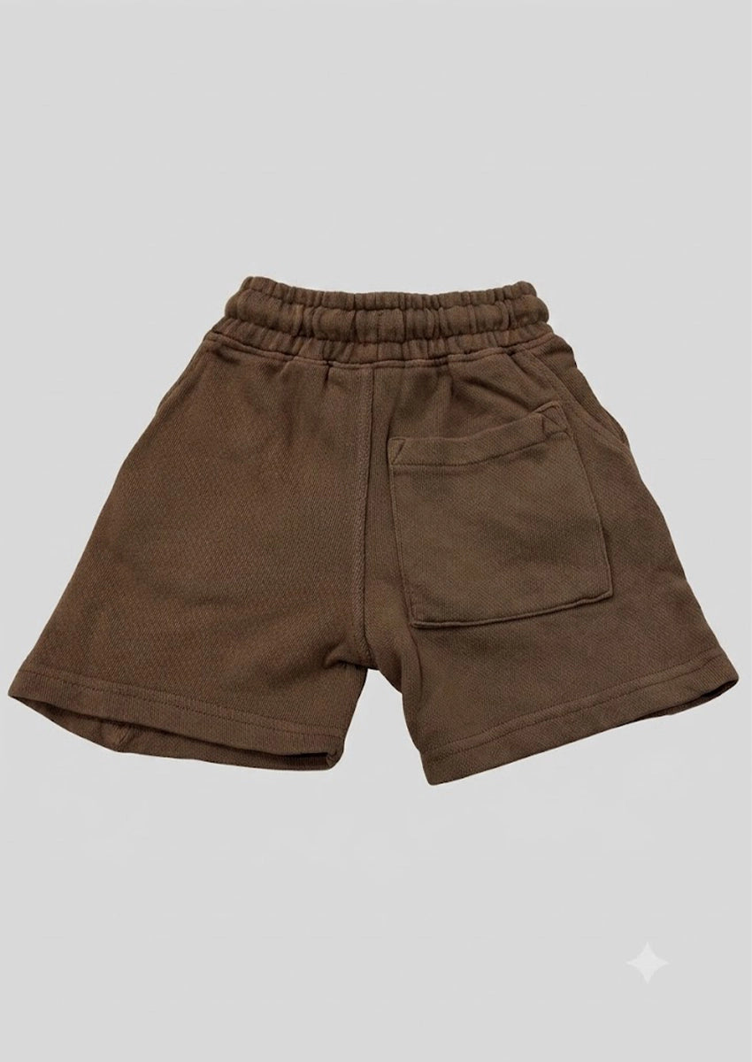 Zarraa Kid's Casual Short Brown Color KST-04
