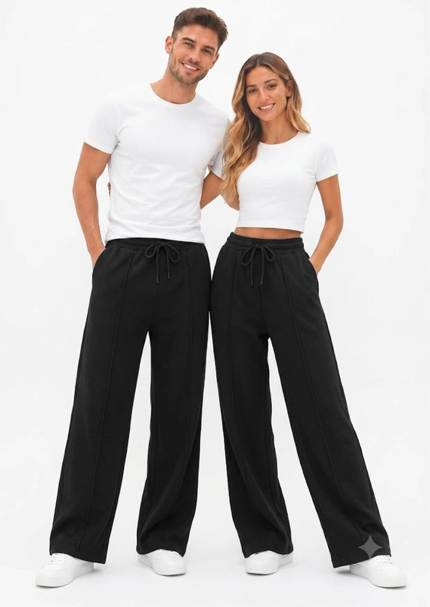 Bersk Branded Uni-Sex Trouser Black  Colour UT-40