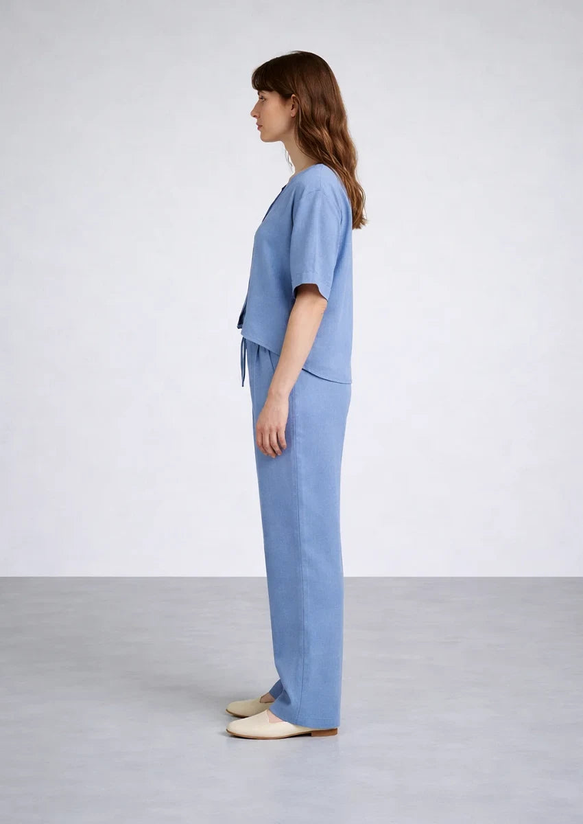 Zelig Branded Blue Co-Ord Set WCS-12
