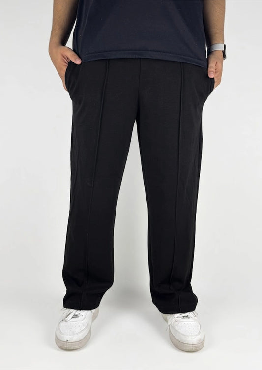 Bersk Branded Uni-Sex Trouser Black  Colour UT-40