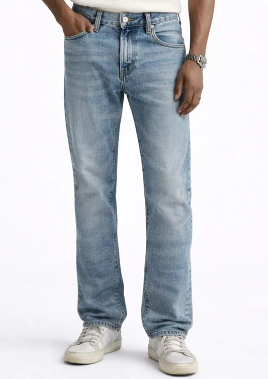 Pepy Branded Slim-Fit Jeans-Steel Blue MJ-27