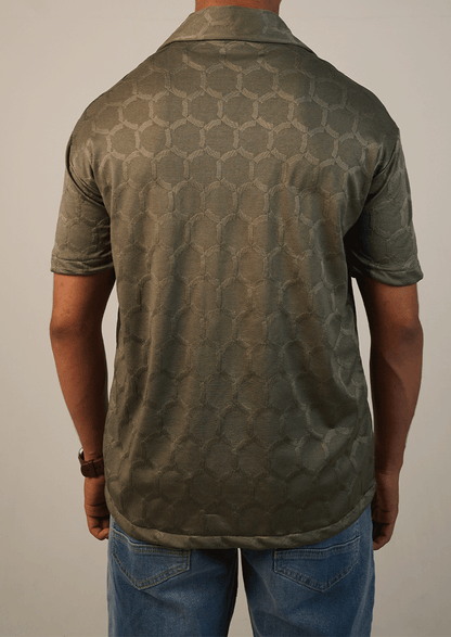 Pegadoor Branded Mens Casual Shirts-Olive MCS-49