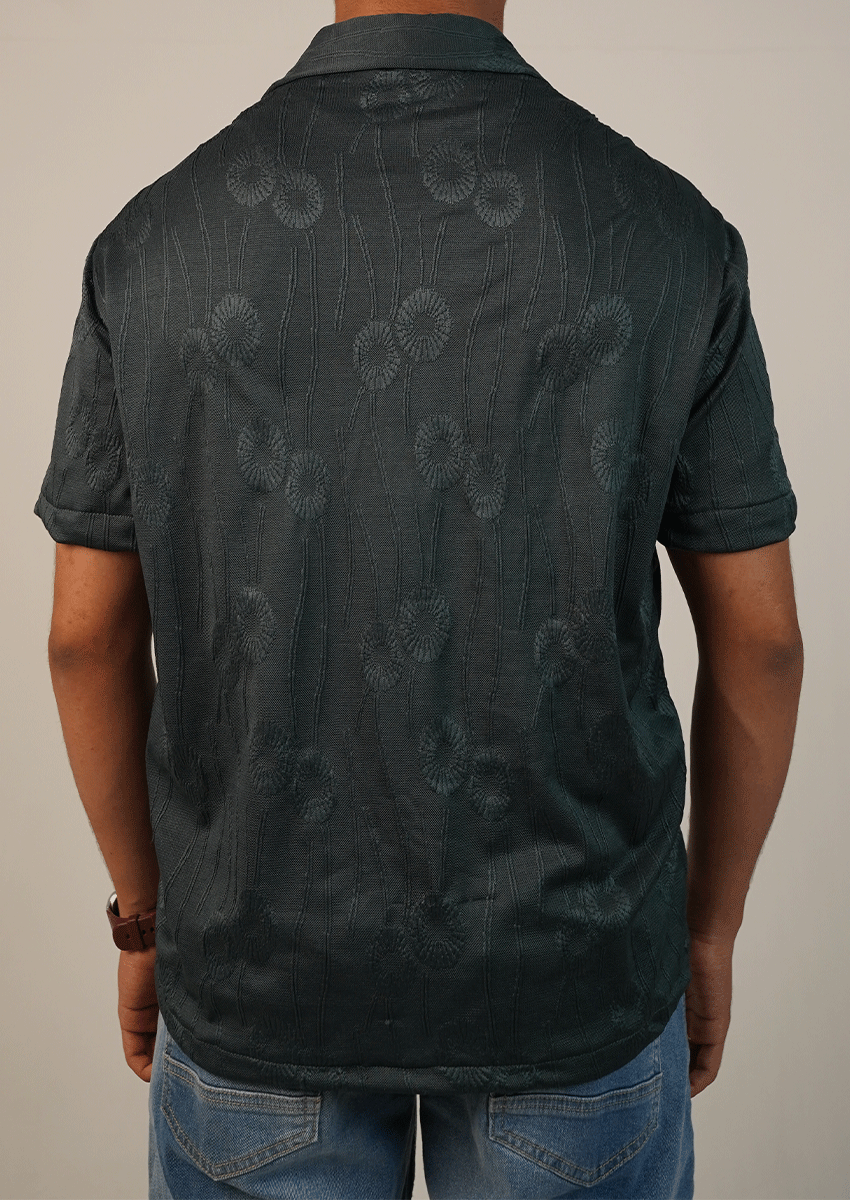 Pegadoor Branded Mens Casual Shirt-Dark Blue MCS-56