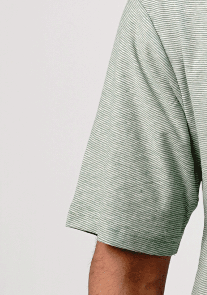 Spring Fld Branded Men's Sage Green Tee MT-46