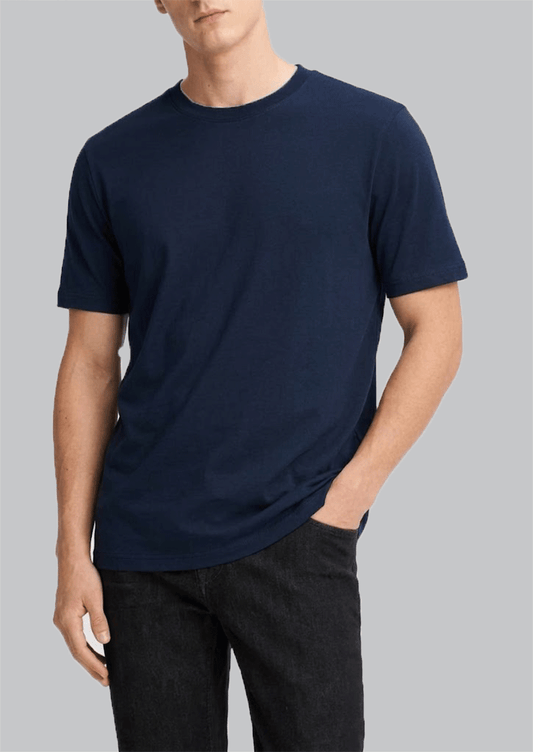 Hard Rok Branded Branded T-shirt Navy Blue Color MT-02