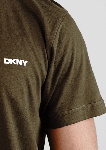 DKN Branded Men's Olive Green Tee MT-36