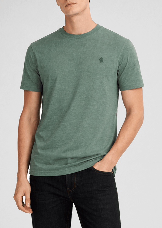 Spring Fld Branded Men's Forest Green  Tee MT-38