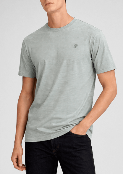 Spring Fld Branded Men's Sage Green Tee MT-46