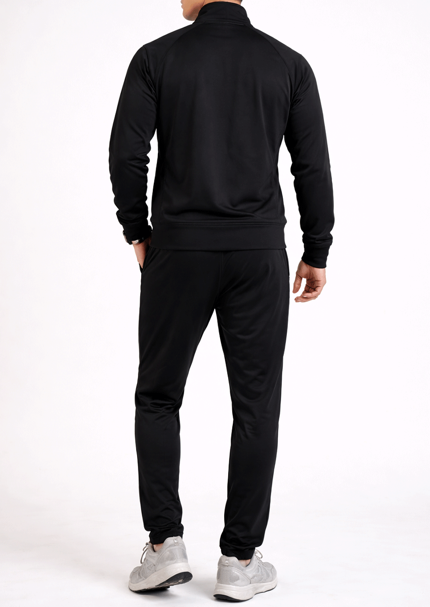 Under Armr Branded Black Tracksuit Set UCS-06