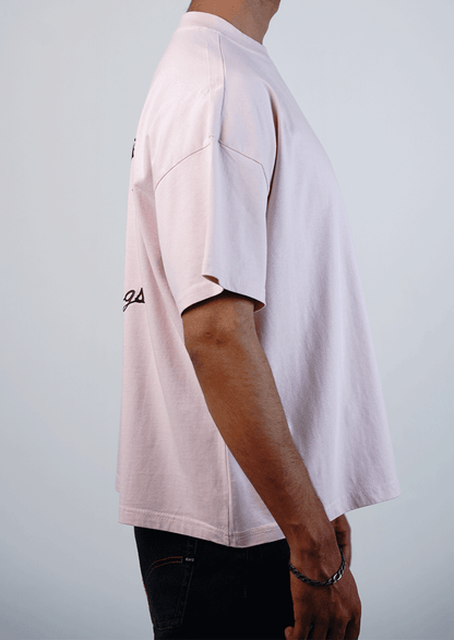 Pegadoor Branded Men's Pastel Pink Tee MT-27