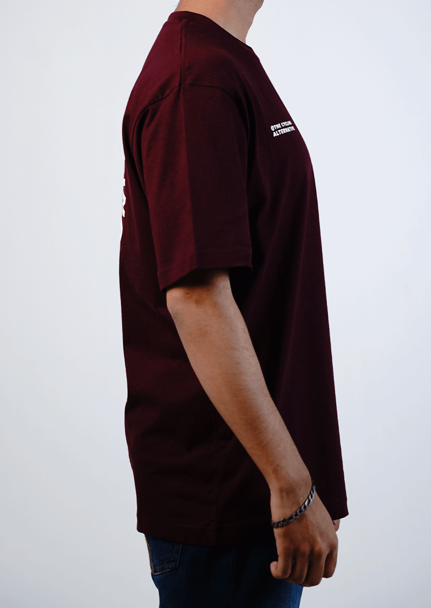 Spring Fld Branded Men's Maroon Tee MT-29
