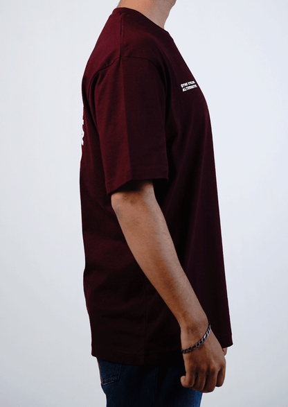 Spring Fld Branded Men's Maroon Tee MT-29