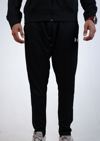 Under Armr Branded Black Tracksuit Set UCS-06
