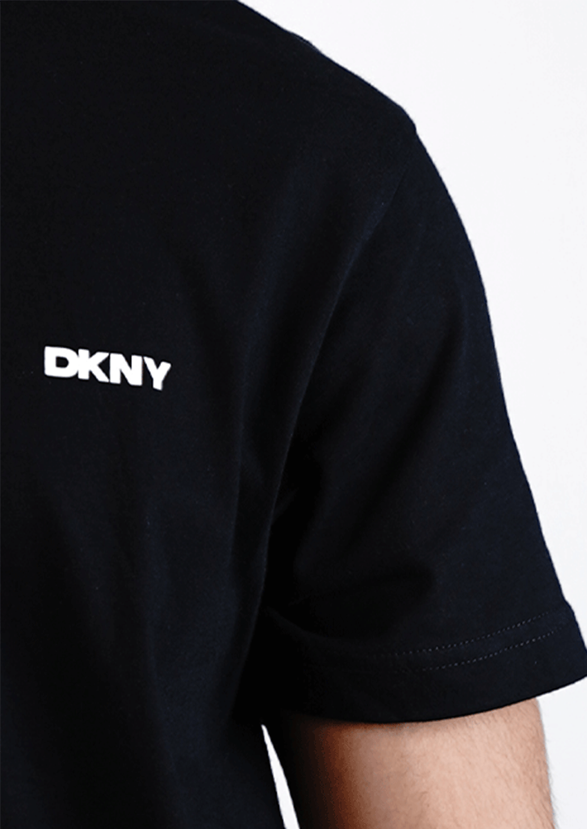 DKN Branded Men's Black Tee MT-34