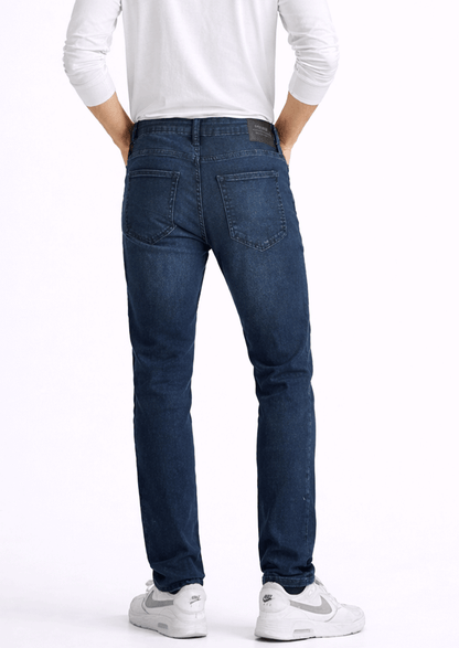 Zelig Branded Men’s Dark Blue Slim-Fit Stretch Denim Jeans MJ-15