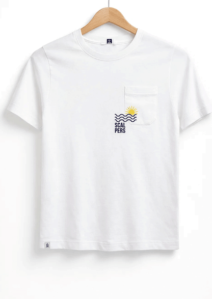 Scalp Branded Boy's Bright White T-Shirt BTS-24