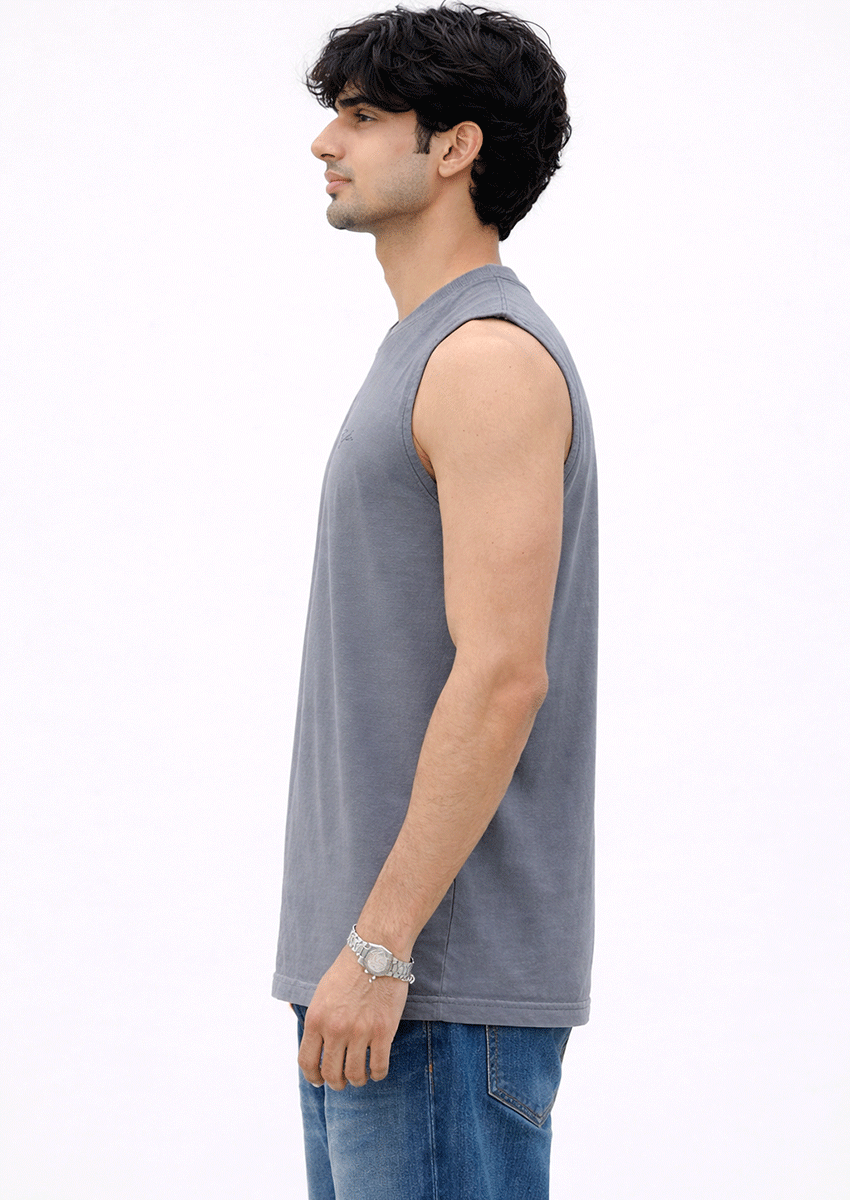Pegadoor Branded Men’s Premium Sando Grey Color MSO-04