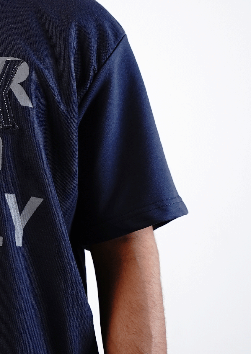 Zelig Branded Men's Navy Tee MT-28