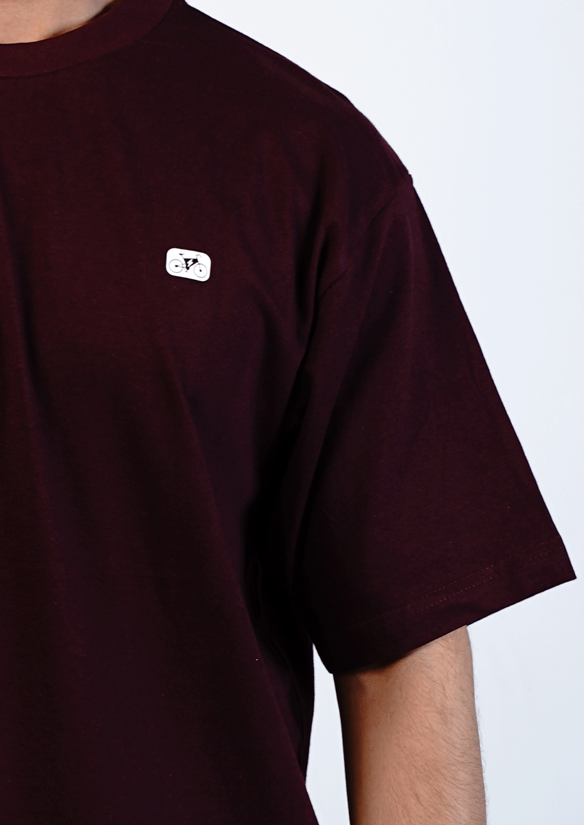 Spring Fld Branded Men's Maroon Tee MT-29