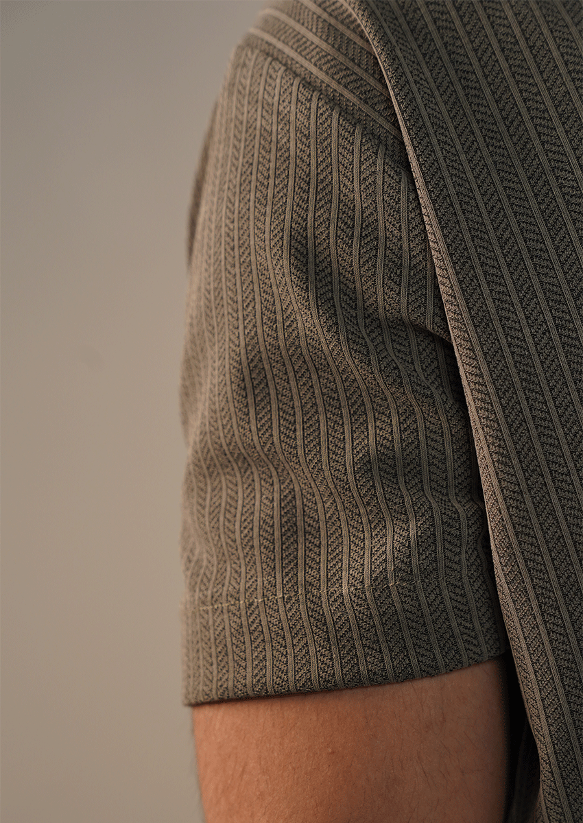 Pegadoor Branded Mens Casual Shirt-Sage Green MCS-53