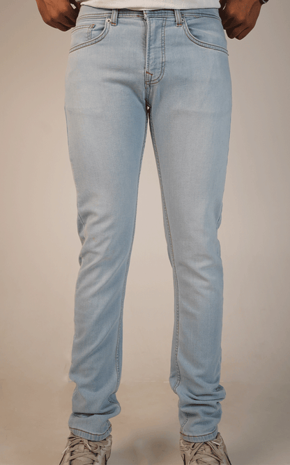 Pepy Branded Slim-Fit Jeans-Ice Blue MJ-26