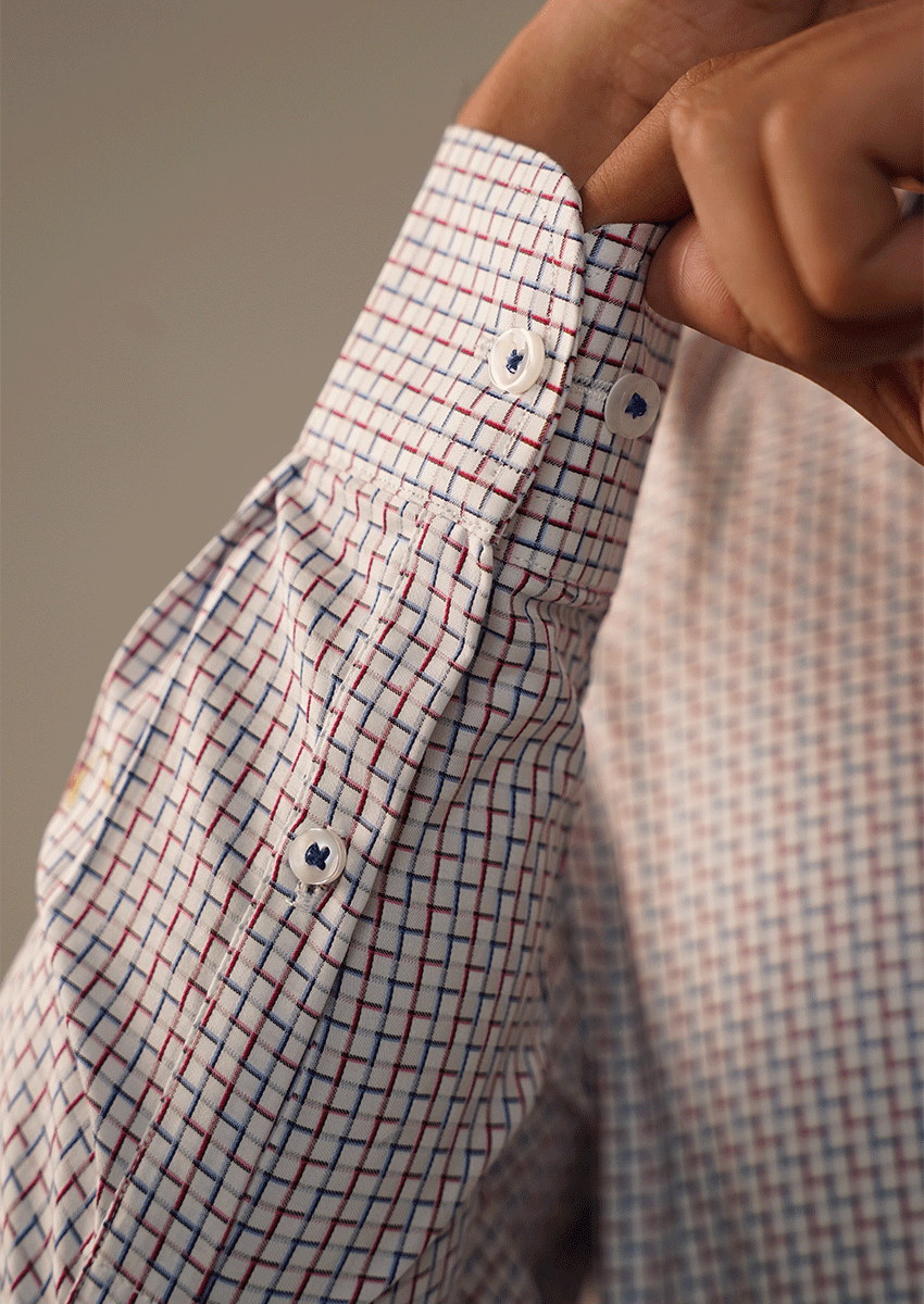 Calvy Klien Branded Mens Formal Shirt-Mix Stripe  MFS-60