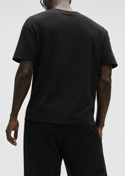 ALOS Branded Men's Jet Black Tee MT-30