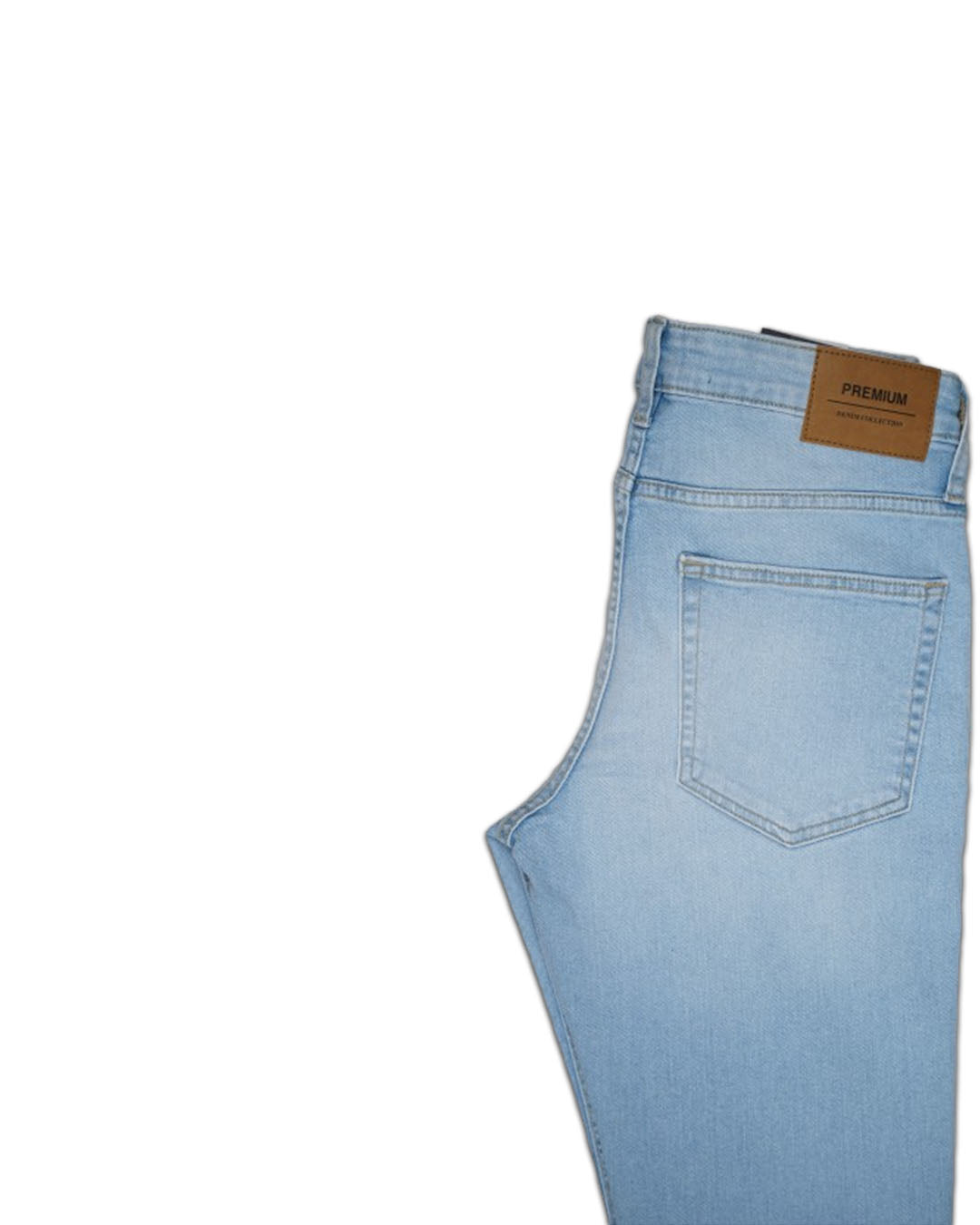 Zelig Branded Men’s Light Blue Slim-Fit Stretch Denim Jeans MJ-14