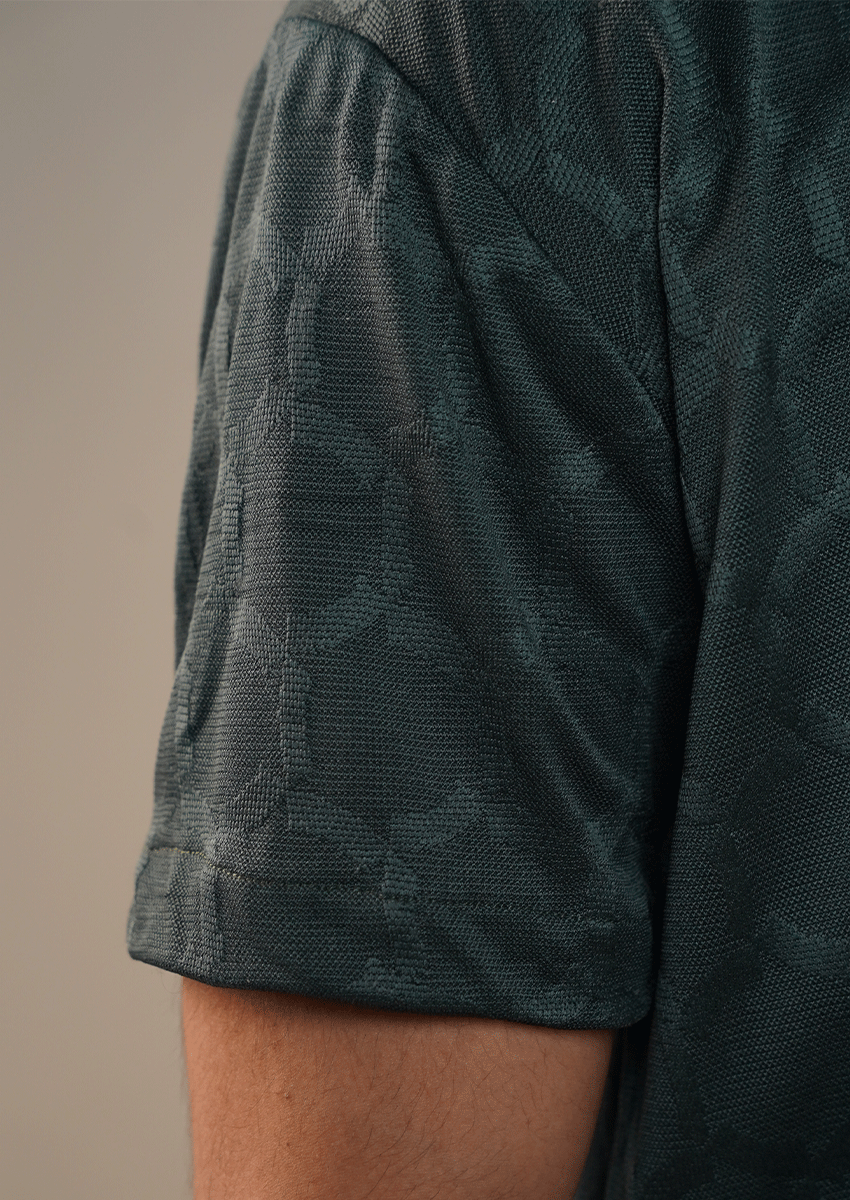 Pegadoor Branded Mens Casual Shirt-Grey Plaid MCS-55