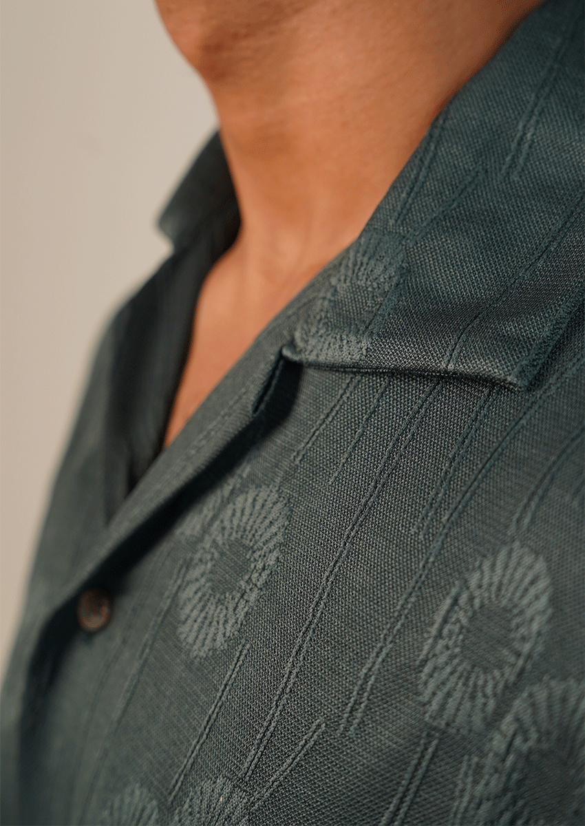 Pegadoor Branded Mens Casual Shirt-Dark Blue MCS-56