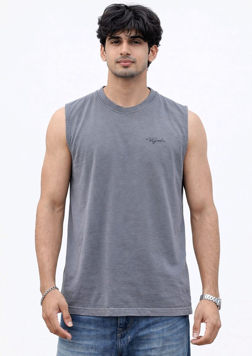 Pegadoor Branded Men’s Premium Sando Grey Color MSO-04