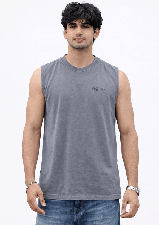 Pegadoor Branded Men’s Premium Sando Grey Color MSO-04