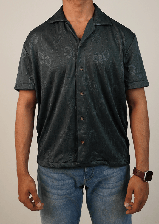 Pegadoor Branded Mens Casual Shirt-Dark Blue MCS-56